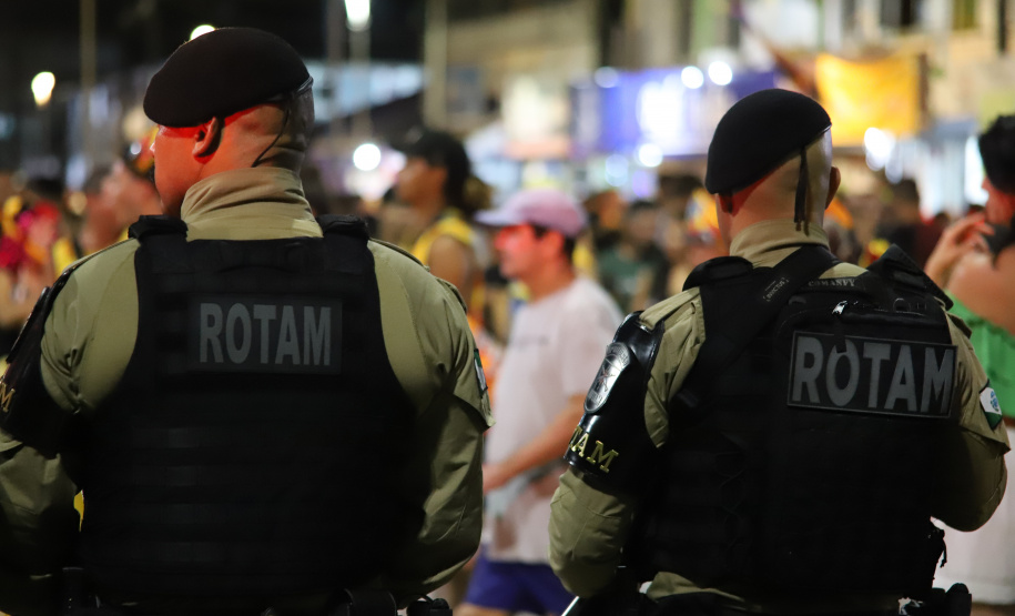 PMPR garante segurança no terceiro dia de Carnaval em Pontal do Paraná