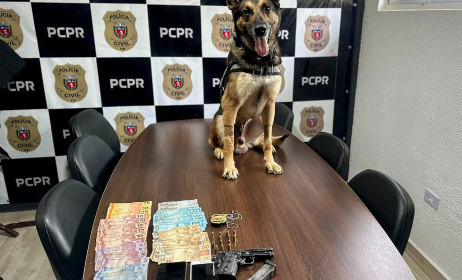 PCPR prende duas pessoas durante cumprimento de mandado de busca e apreensão em Antonina