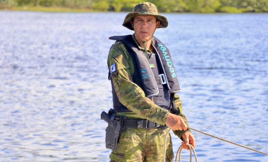 PMPR intensifica patrulhamento náutico para garantir proteção à fauna marinha no verão