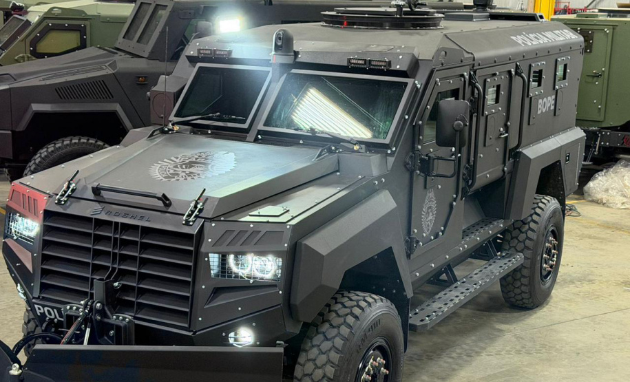 Estado compra sete blindados para operações de segurança de alta complexidade