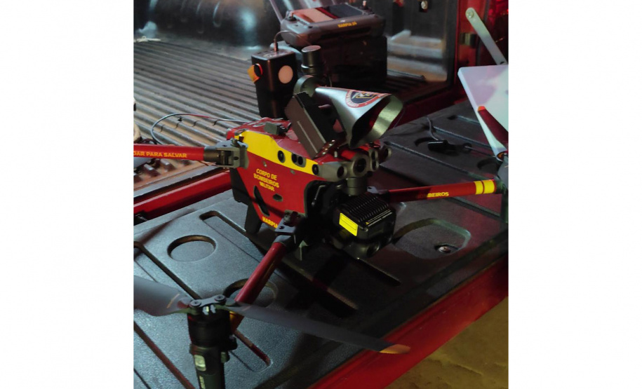 Corpo de Bombeiros usa drones e cães em buscas por idoso desaparecido em Cianorte