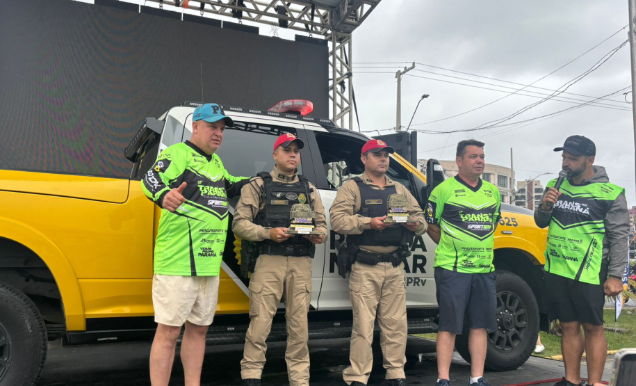 PMPR coordena segurança do Transparaná e acompanha chegada do rally a Guaratuba