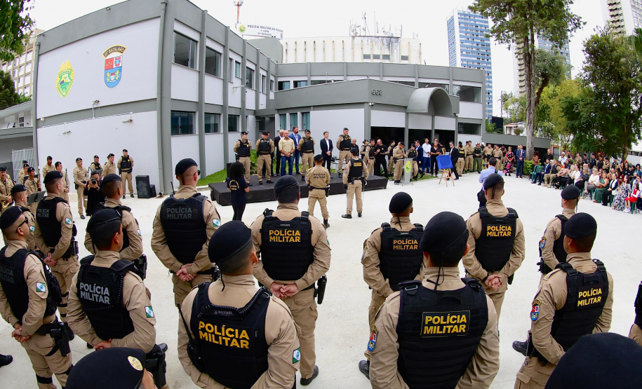 PMPR inaugura nova sede do 33º BPM e realiza solenidade de passagem de comando em Curitiba