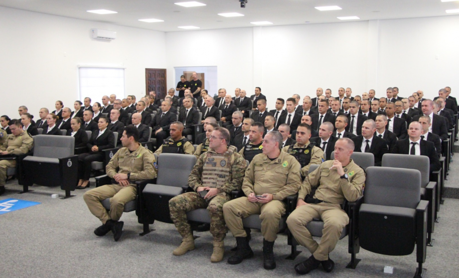 PMPR recebe 96 novos cadetes para o Curso de Formação de Oficiais