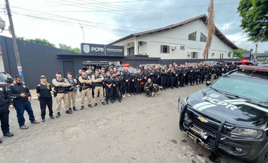PCPR prende 16 pessoas ligadas ao tráfico de drogas na Região Noroeste do Paraná