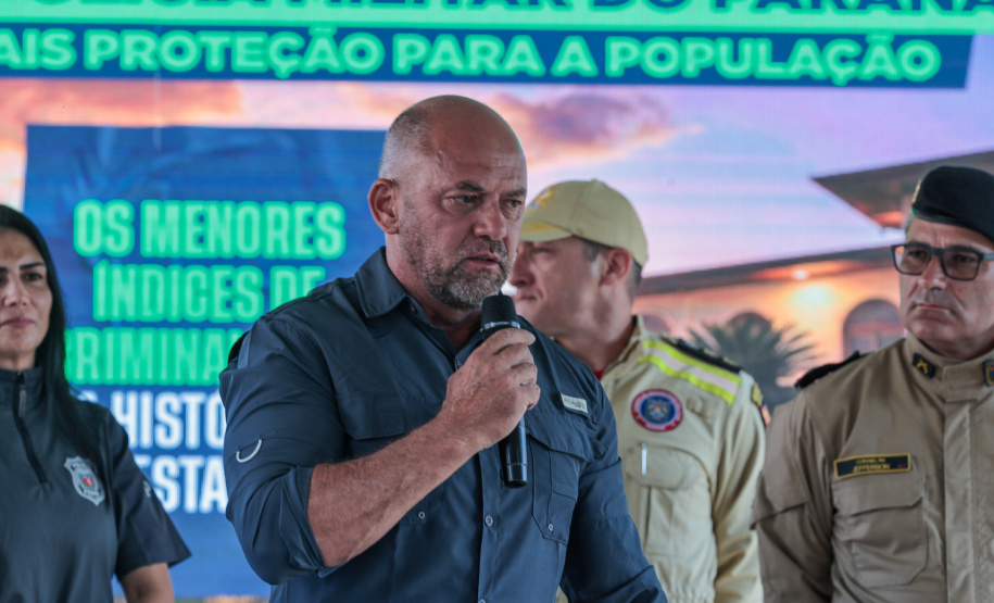 Governador inaugura sede do Comando Regional da PMPR e anuncia reforço na segurança em Pato Branco