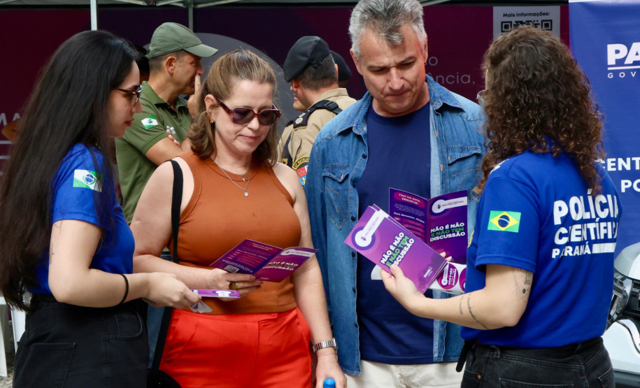 SESP promove ação de combate à violência contra a mulher na capital e em outras 10 cidades