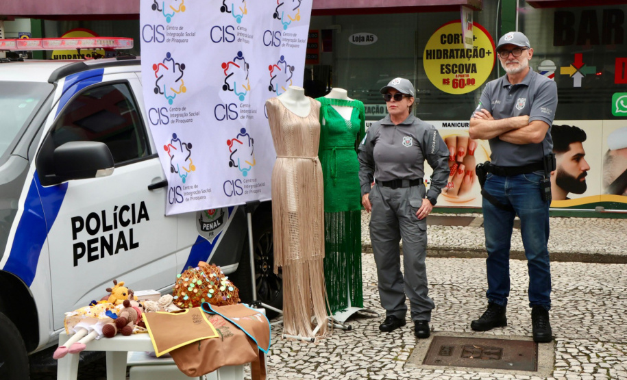 Forças de segurança participam do evento Mulheres em Ação em Curitiba
