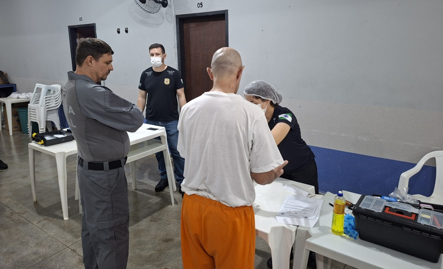 Em Cascavel, PPPR realiza mutirão para coleta de perfis genéticos e reforça integração entre forças de segurança na PIMP-UP