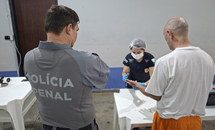 Em Cascavel, PPPR realiza mutirão para coleta de perfis genéticos e reforça integração entre forças de segurança na PIMP-UP