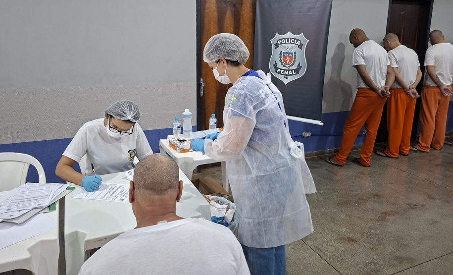 Em Cascavel, PPPR realiza mutirão para coleta de perfis genéticos e reforça integração entre forças de segurança na PIMP-UP