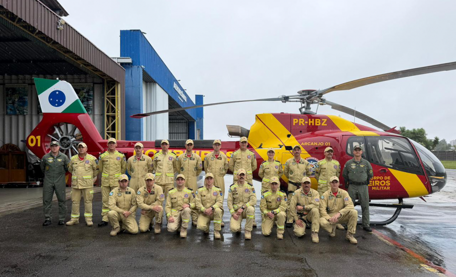 Bombeiros iniciam treinamento de novos pilotos de helicóptero para reforçar capacidade de resposta nas ocorrências