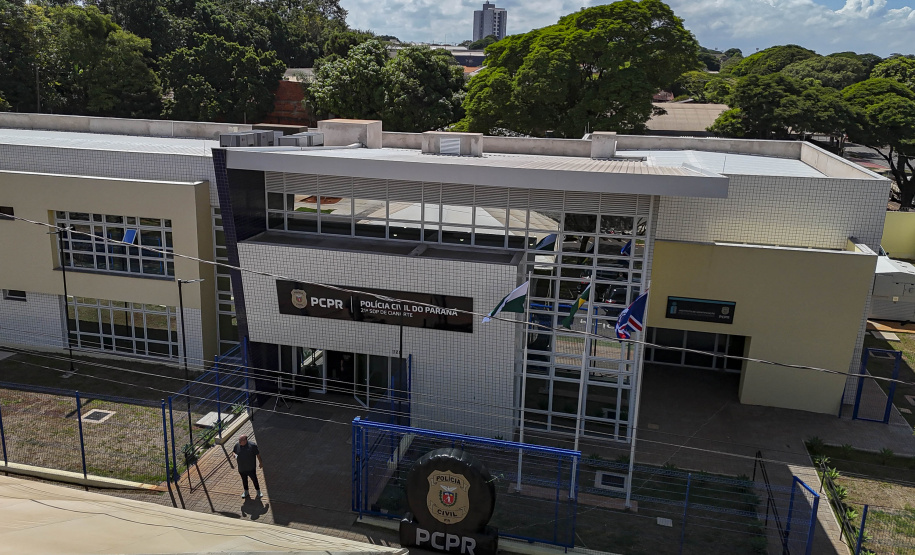 Com investimento de R$ 6,8 milhões, governador entrega Delegacia Cidadã de Cianorte