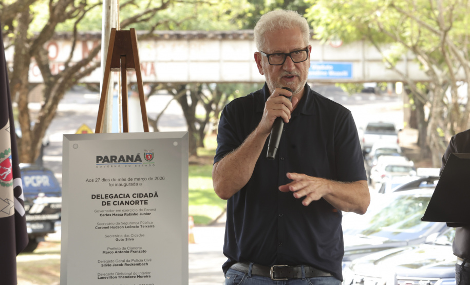 Com investimento de R$ 6,8 milhões, governador entrega Delegacia Cidadã de Cianorte