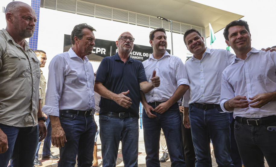 Com investimento de R$ 6,8 milhões, governador entrega Delegacia Cidadã de Cianorte