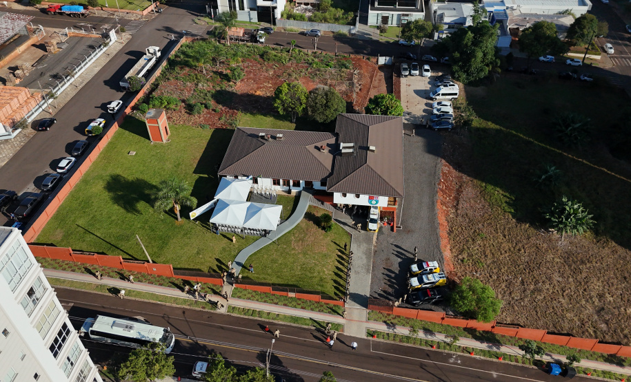Governador inaugura sede do Comando Regional da PMPR e anuncia reforço na segurança em Pato Branco