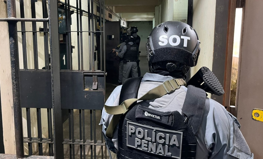 Paraná participa da 10ª Fase da Operação Mute com vistorias em dez unidades prisionais