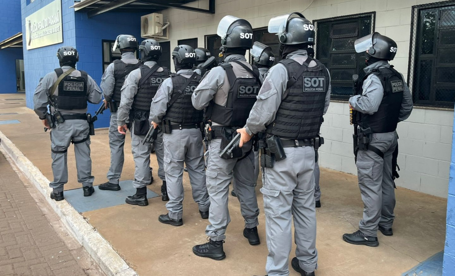 Paraná participa da 10ª Fase da Operação Mute com vistorias em dez unidades prisionais