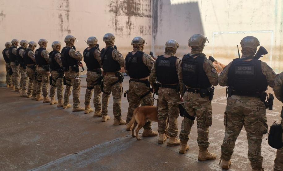Paraná participa da 10ª Fase da Operação Mute com vistorias em dez unidades prisionais