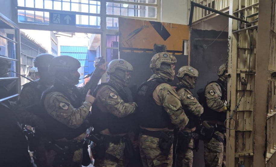 Paraná participa da 10ª Fase da Operação Mute com vistorias em dez unidades prisionais