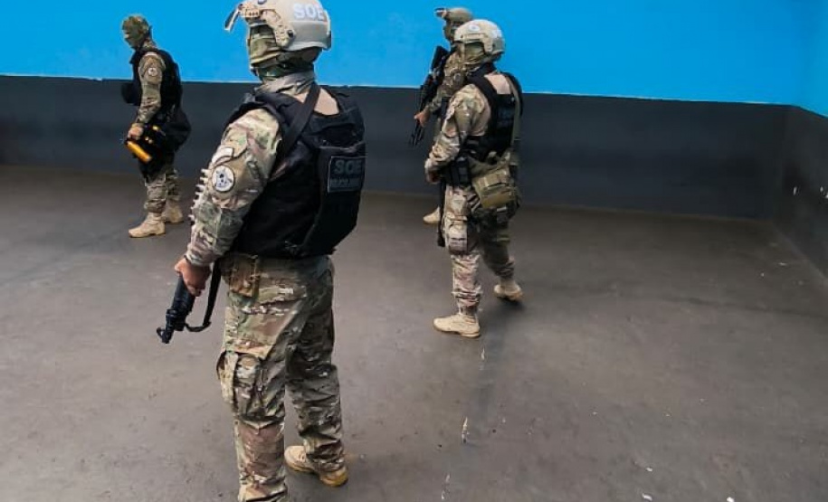 Paraná participa da 10ª Fase da Operação Mute com vistorias em dez unidades prisionais