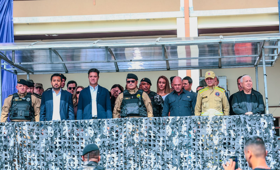 PMPR realiza solenidade de entrega de comando do BPRONE