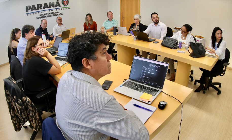 Reunião entre SESP, SEDEF e missão do BID mostra ótimos resultados do Programa Paraná Seguro