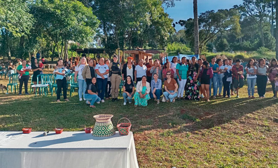 Programa Mulher Segura leva conscientização a aldeias indígenas no Paraná