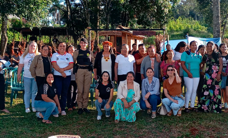 Programa Mulher Segura leva conscientização a aldeias indígenas no Paraná