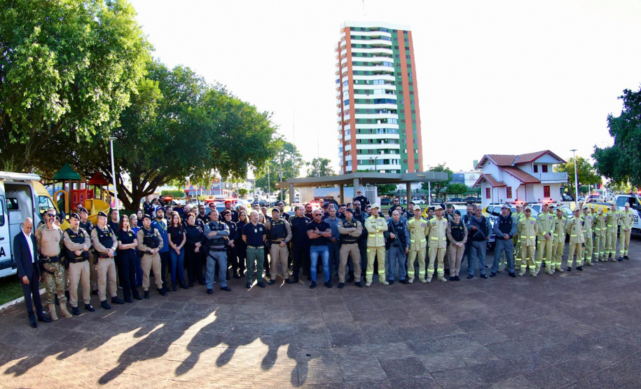 Estado entrega módulo móvel e drone para reforçar segurança na região de Umuarama