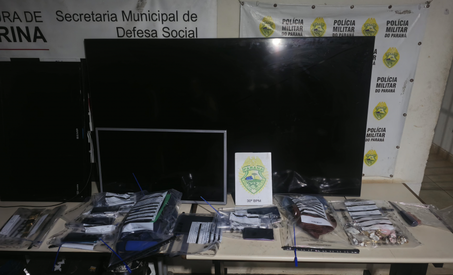 PMPR prende dois suspeitos e recupera objetos furtados em Londrina