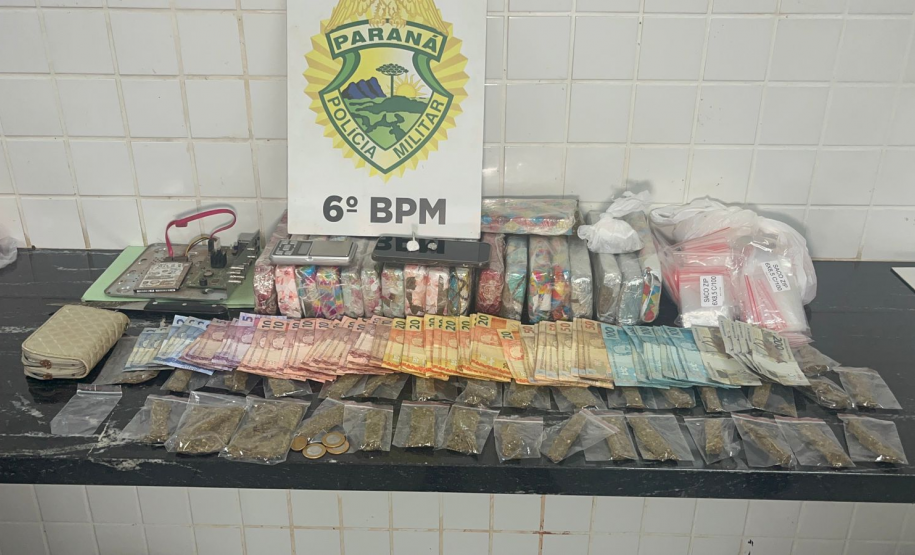 PMPR apreende drogas e prende duas mulheres por tráfico em Cascavel