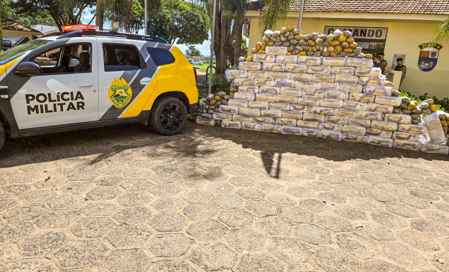 PMPR apreende mais de 1 tonelada de maconha em Planaltina