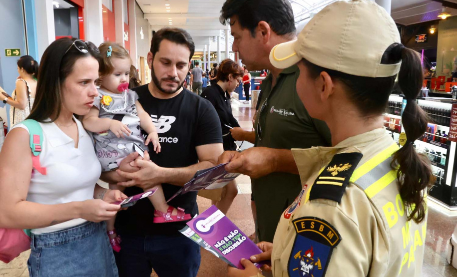 Sinal silencioso que salva vidas integra ação da Segurança Pública no Mês da Mulher