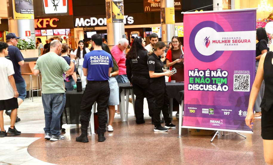 Sinal silencioso que salva vidas integra ação da Segurança Pública no Mês da Mulher