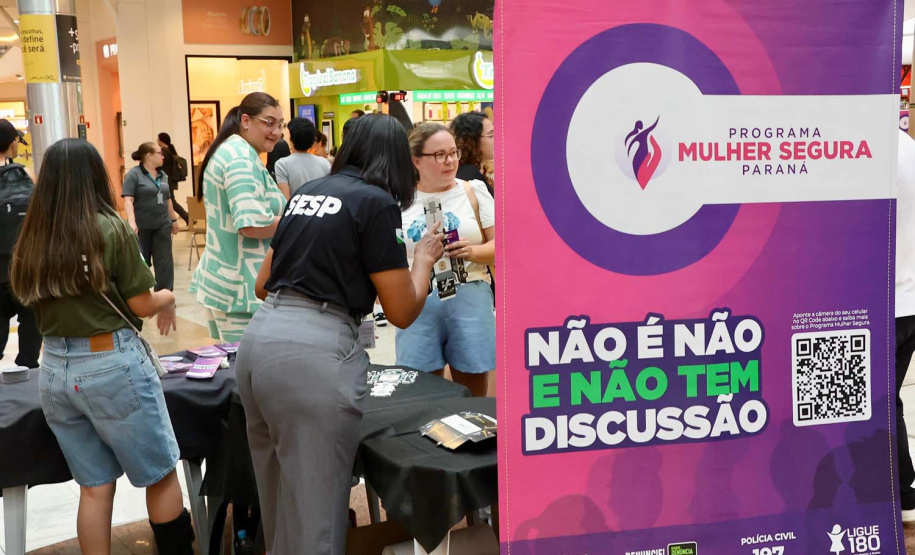 Sinal silencioso que salva vidas integra ação da Segurança Pública no Mês da Mulher