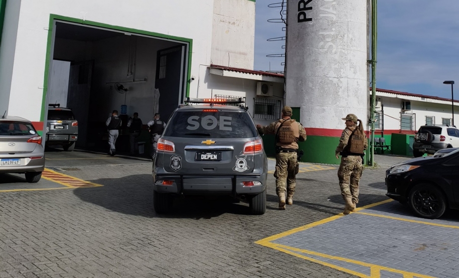 Paraná e Santa Catarina realizam transferência mútua de custodiados em operação conjunta