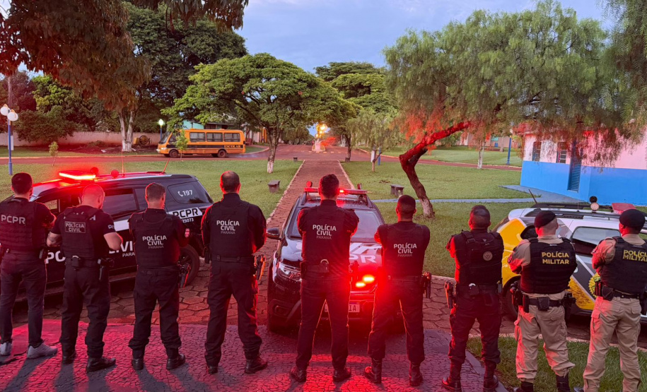PCPR e PMPR prendem cinco pessoas por tentativa de homicídio ocorrida em Mamborê