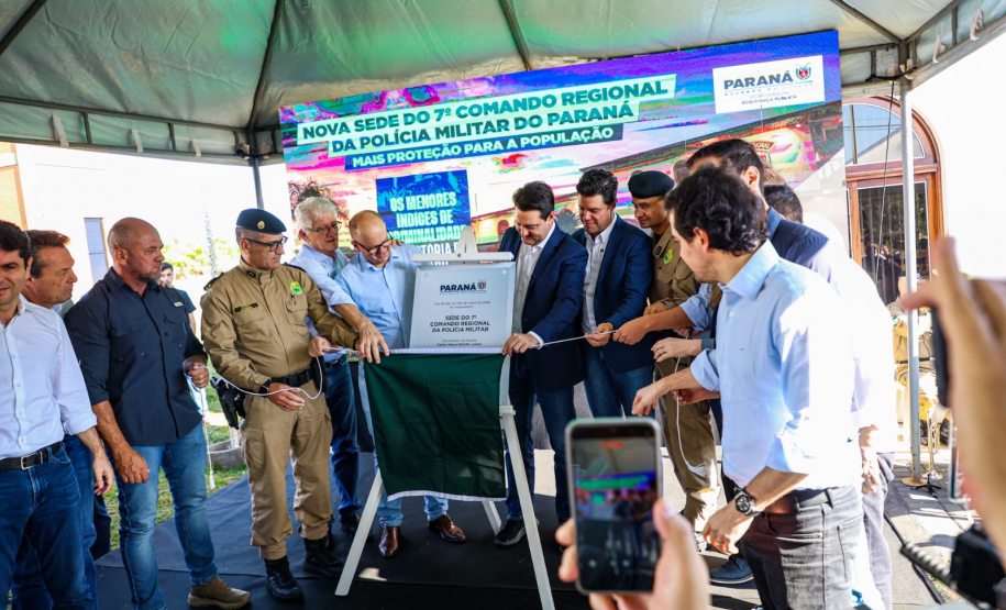 Estado entrega novas instalações das polícias para fortalecer a segurança na região de Pato Branco