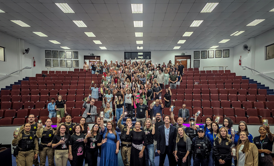 Estado reúne autoridades em Pinhais para fortalecer proteção à mulher e prevenção às drogas