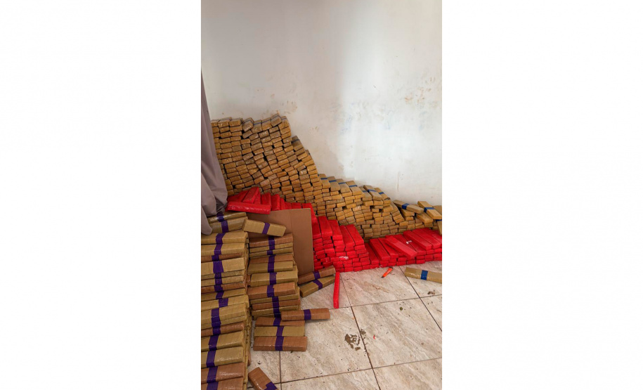 Maior apreensão do ano: PCPR encontra 4,1 toneladas de maconha em Foz do Iguaçu