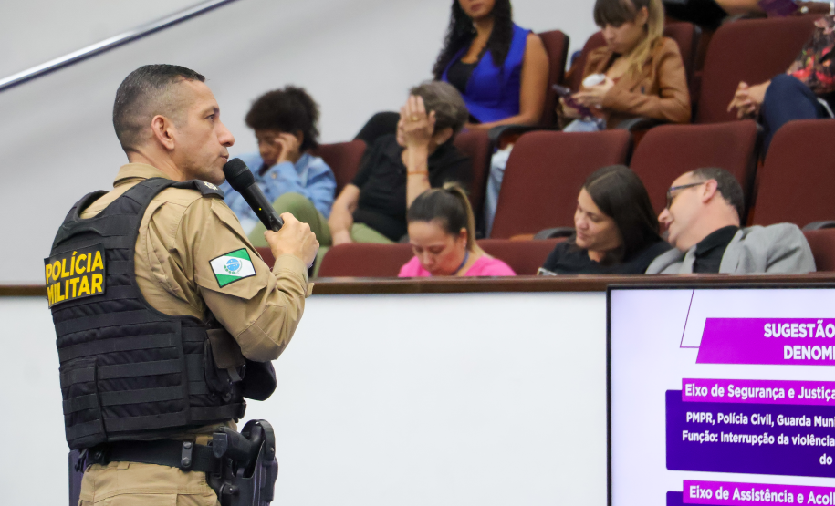 Estado reúne autoridades em Pinhais para fortalecer proteção à mulher e prevenção às drogas