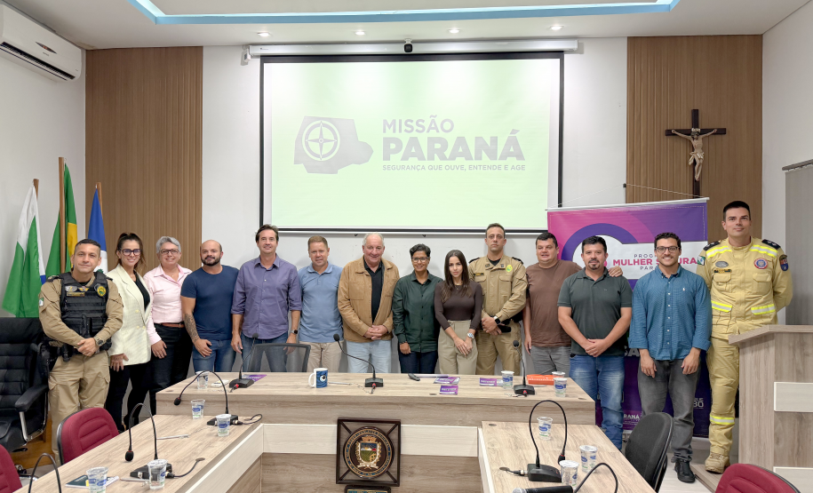 Missão Paraná V: seminário reforça prevenção à violência contra a mulher e ao uso de drogas em Rio Branco do Sul