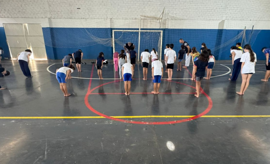 PMPR inicia projeto social de karatê para crianças e adolescentes em Dois Vizinhos