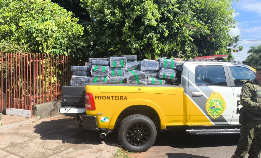 PMPR prende homem e apreende 1,4 tonelada de maconha em residência em Loanda