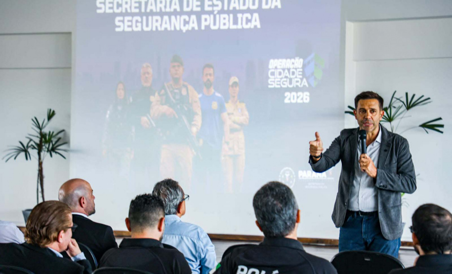 Missão Paraná amplia alinhamento estratégico entre forças de segurança na RMC