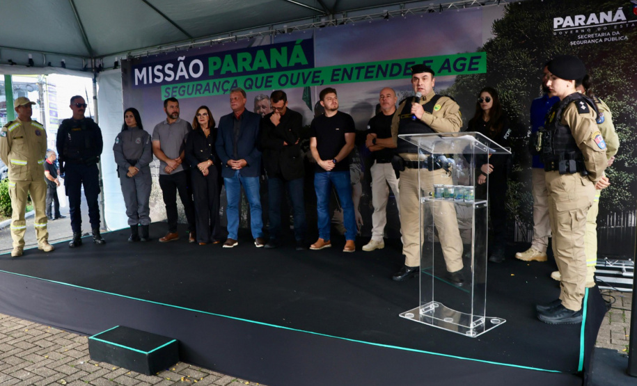 Operação Sinergia VI é lançada em Campo Largo com reforço das forças de segurança