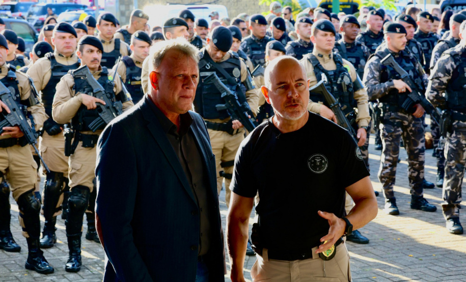 Operação Sinergia VI é lançada em Campo Largo com reforço das forças de segurança