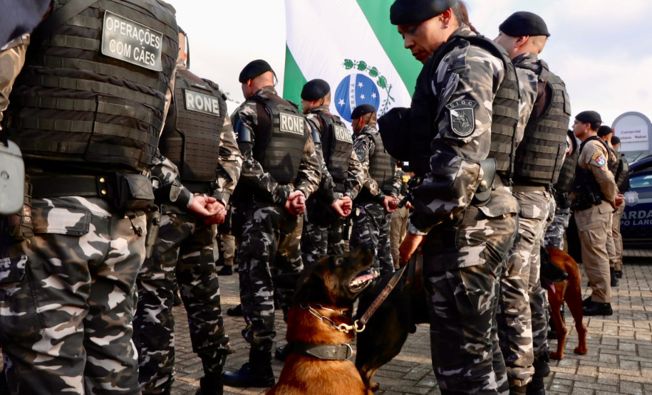 Operação Sinergia VI é lançada em Campo Largo com reforço das forças de segurança