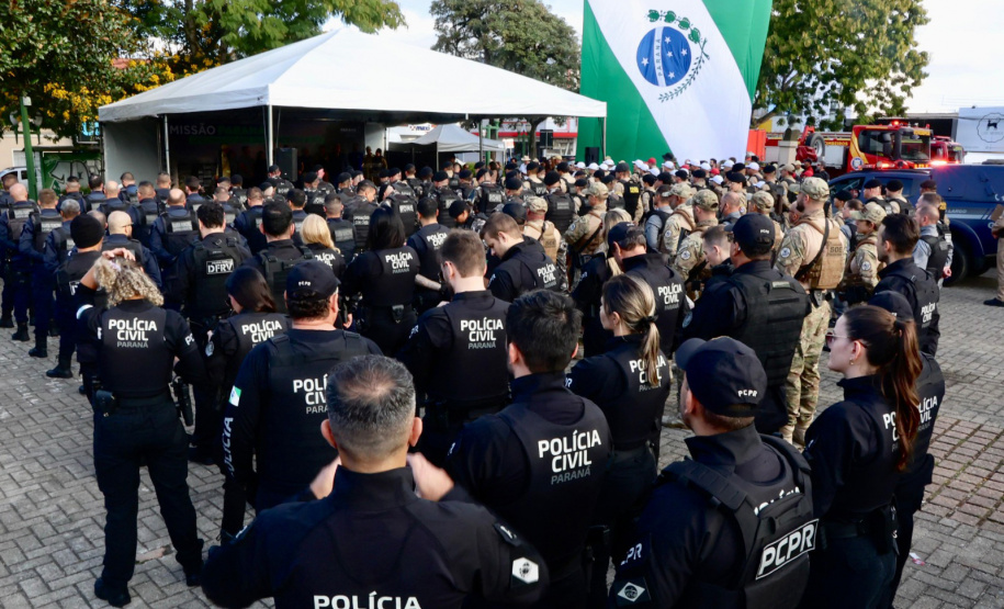 Operação Sinergia VI é lançada em Campo Largo com reforço das forças de segurança